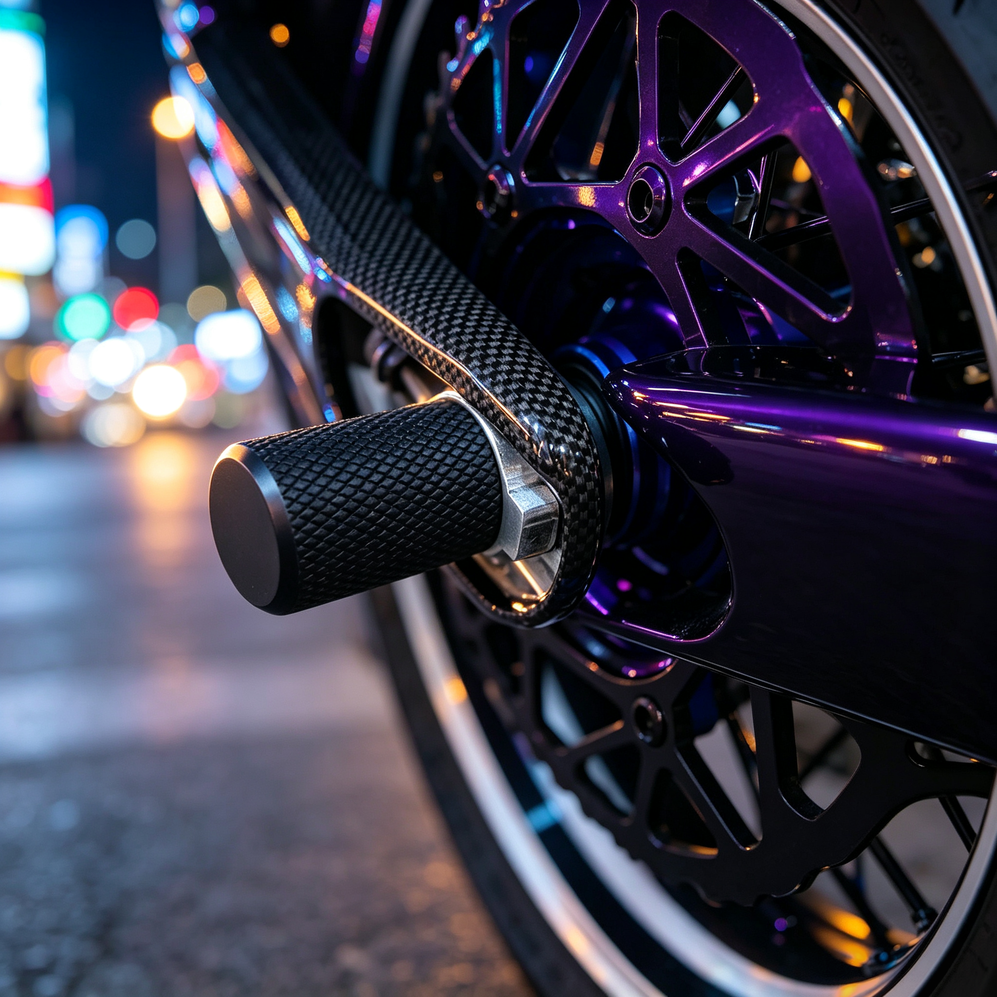 Axle Sliders – Crash Protection for Off-Road & Supermoto, Front & Rear, Direct Fit