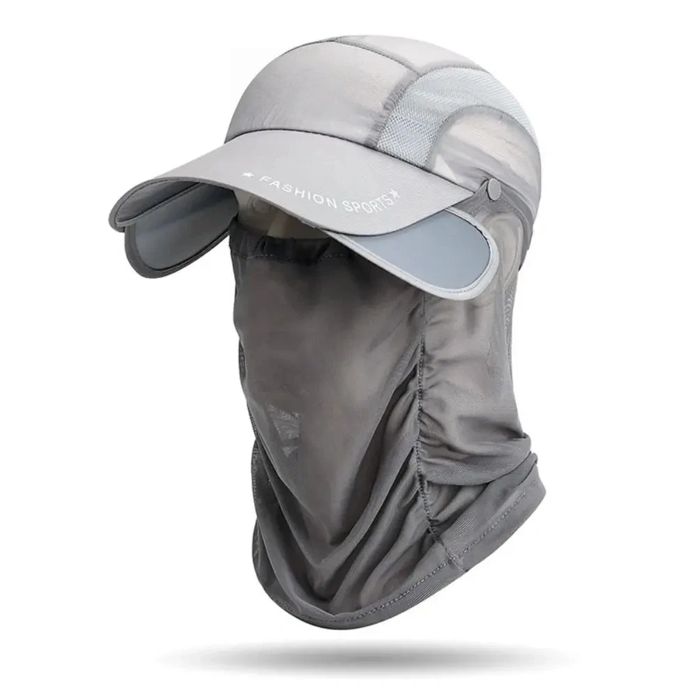 Retractable Brim Sun Hat – UPF 50+ UV Protection, Neck Flap, Breathable, for Fishing, Hiking & Outdoor Work