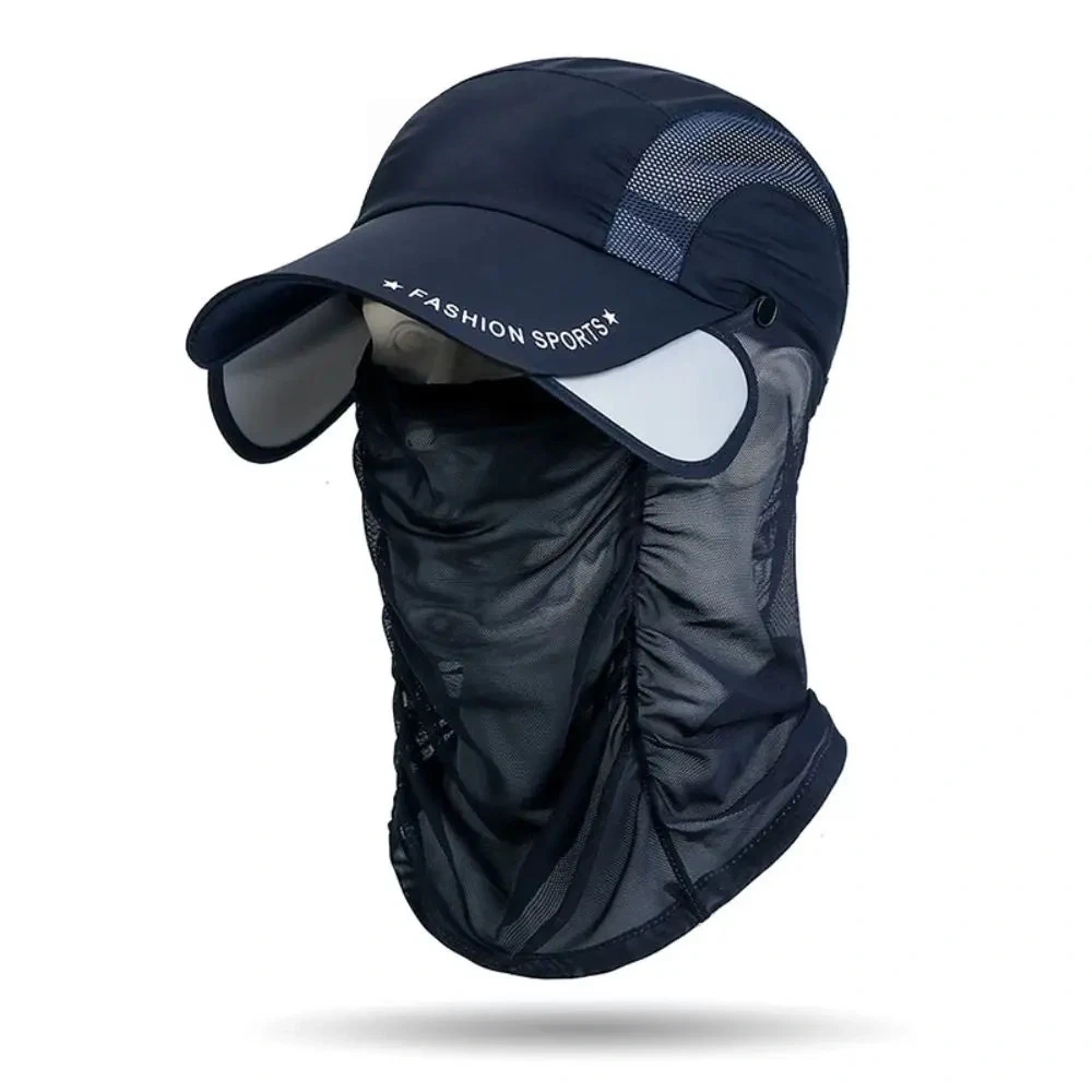Retractable Brim Sun Hat – UPF 50+ UV Protection, Neck Flap, Breathable, for Fishing, Hiking & Outdoor Work