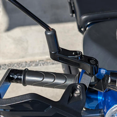 Motorcycle Rearview Mirror Riser Set
