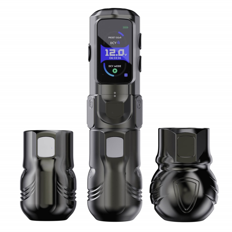 Wireless Tattoo Pen Kit – Brushless Motor, 4.5mm Stroke, Dual Control Modes, 2200mAh Battery