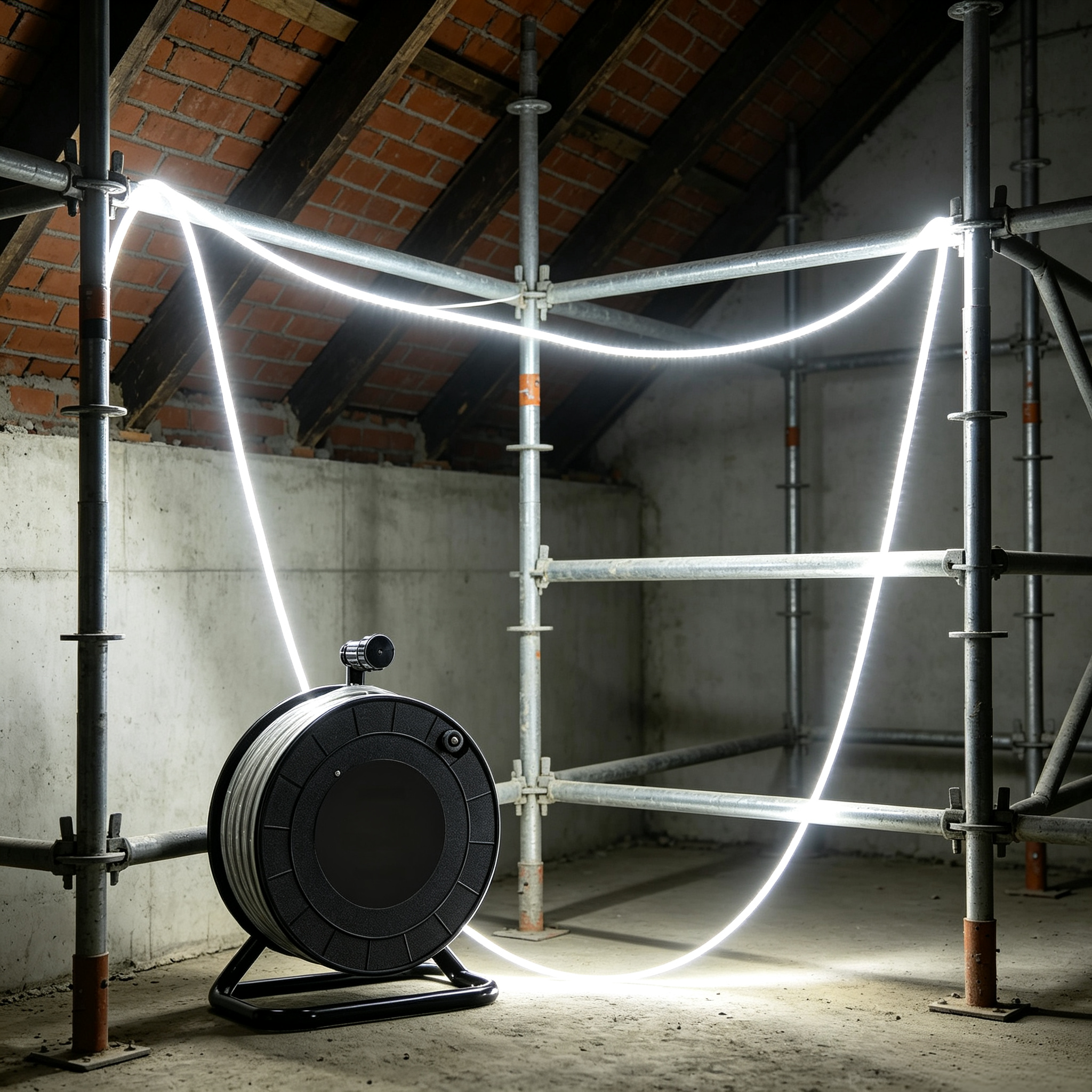Roll-Out LED Work Light – 15m to 50m, Even Coverage, IP65