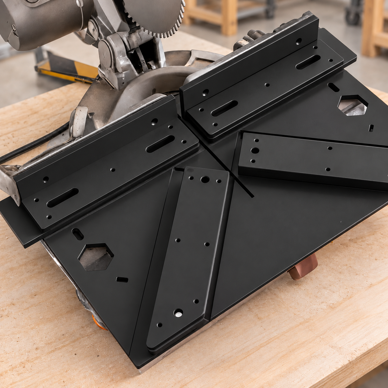 Woodworking Saw Base Plate