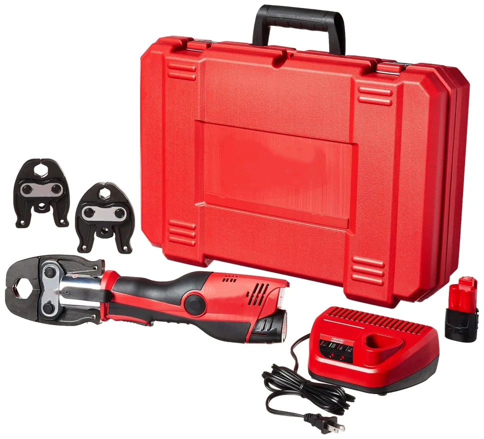 CORDLESS PRESS TOOL – 5,400 lbs Force, 32,000 Crimps Between Services