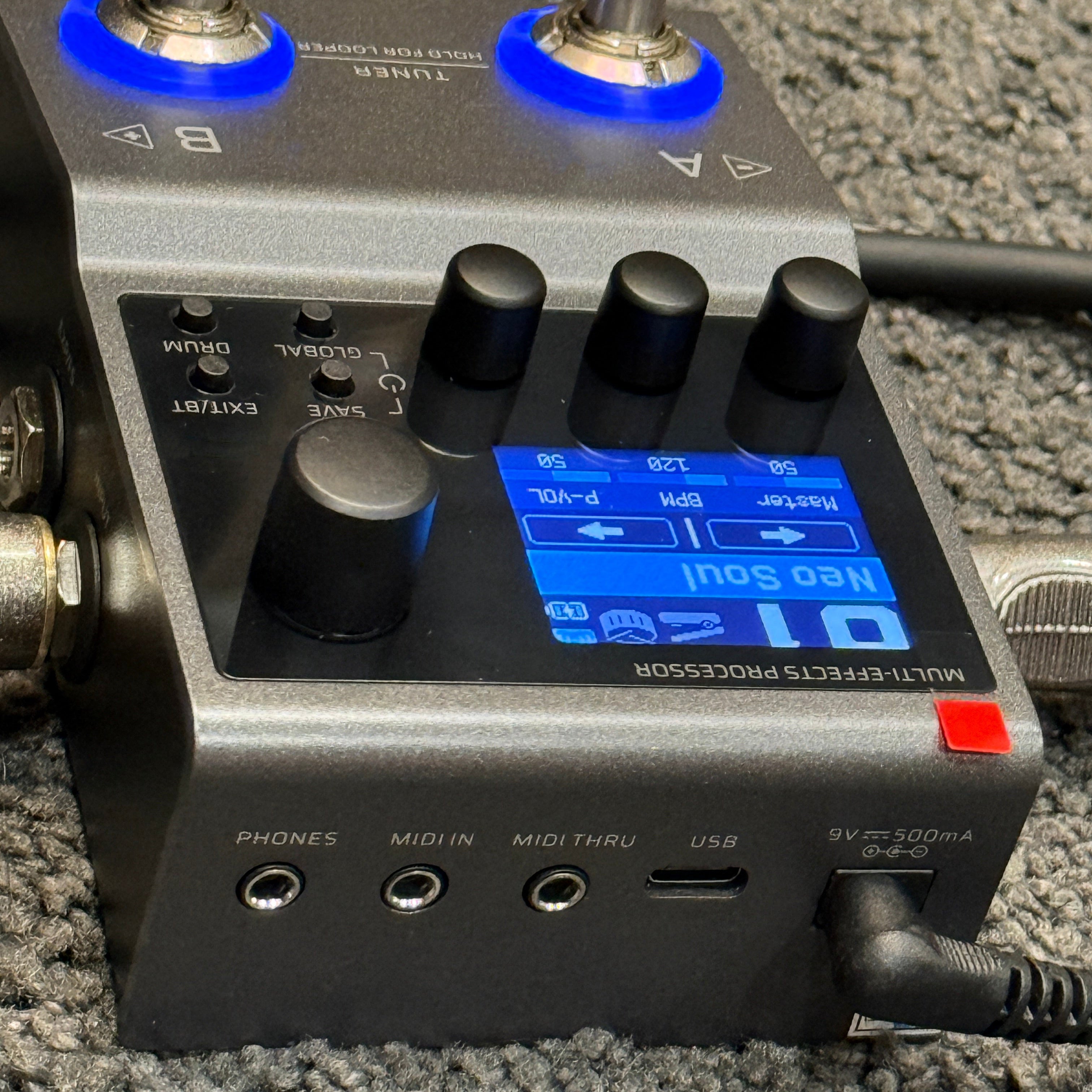 Multifunctional effect processor