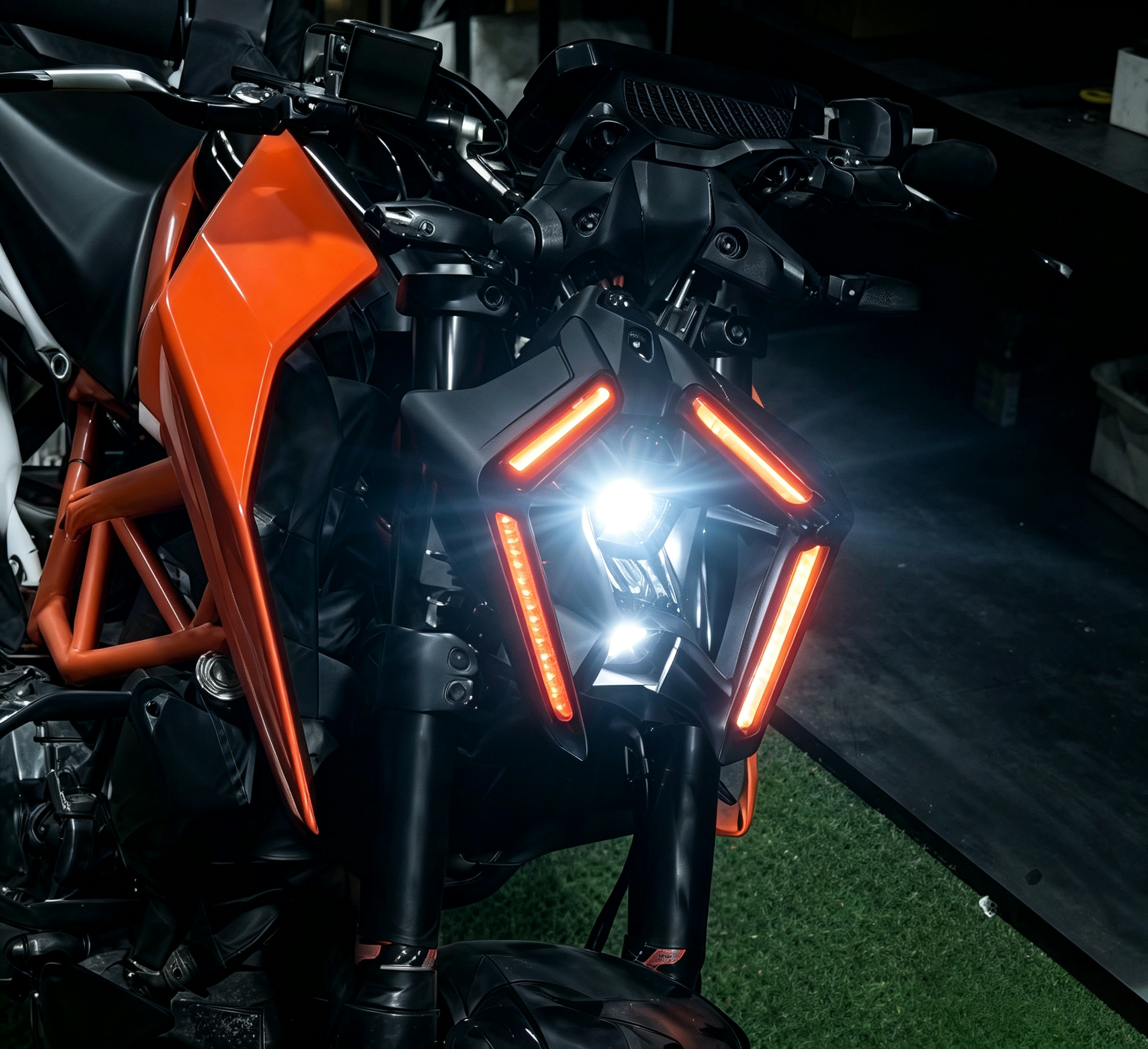 Streetfighter-Style LED Headlight – Aggressive Design, Plug & Play, DRL, Fits Gen 2 & Gen 3 Models