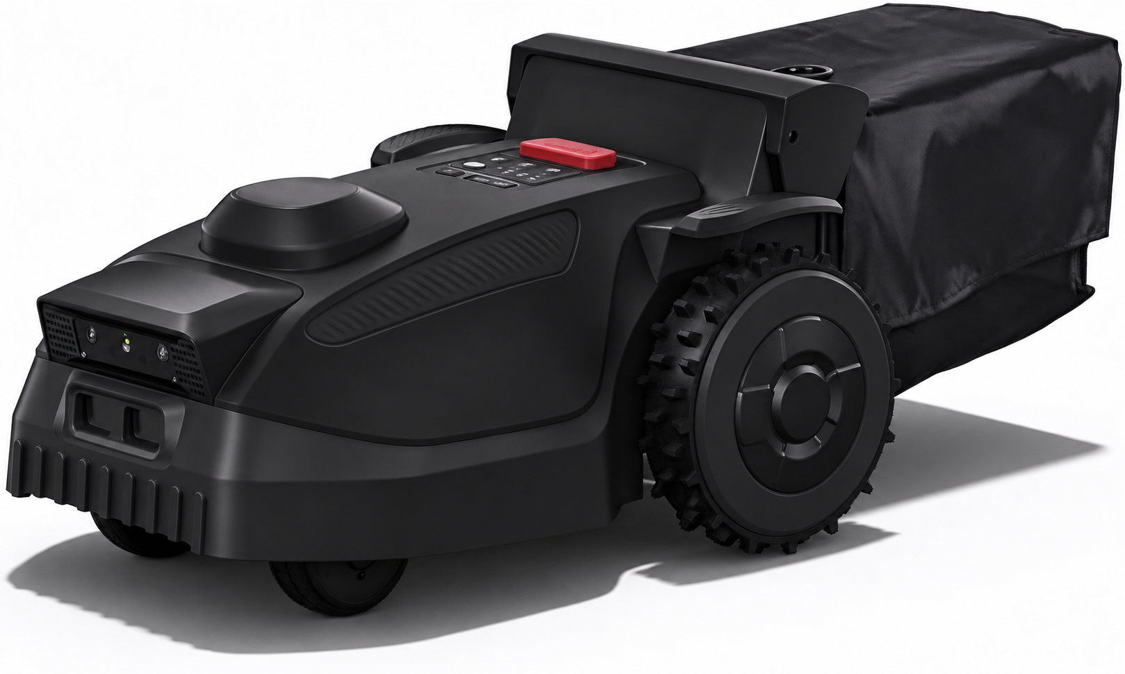 4-in-1 Robotic Lawn Mower – Auto Grass Collection & Leaf Sweeping