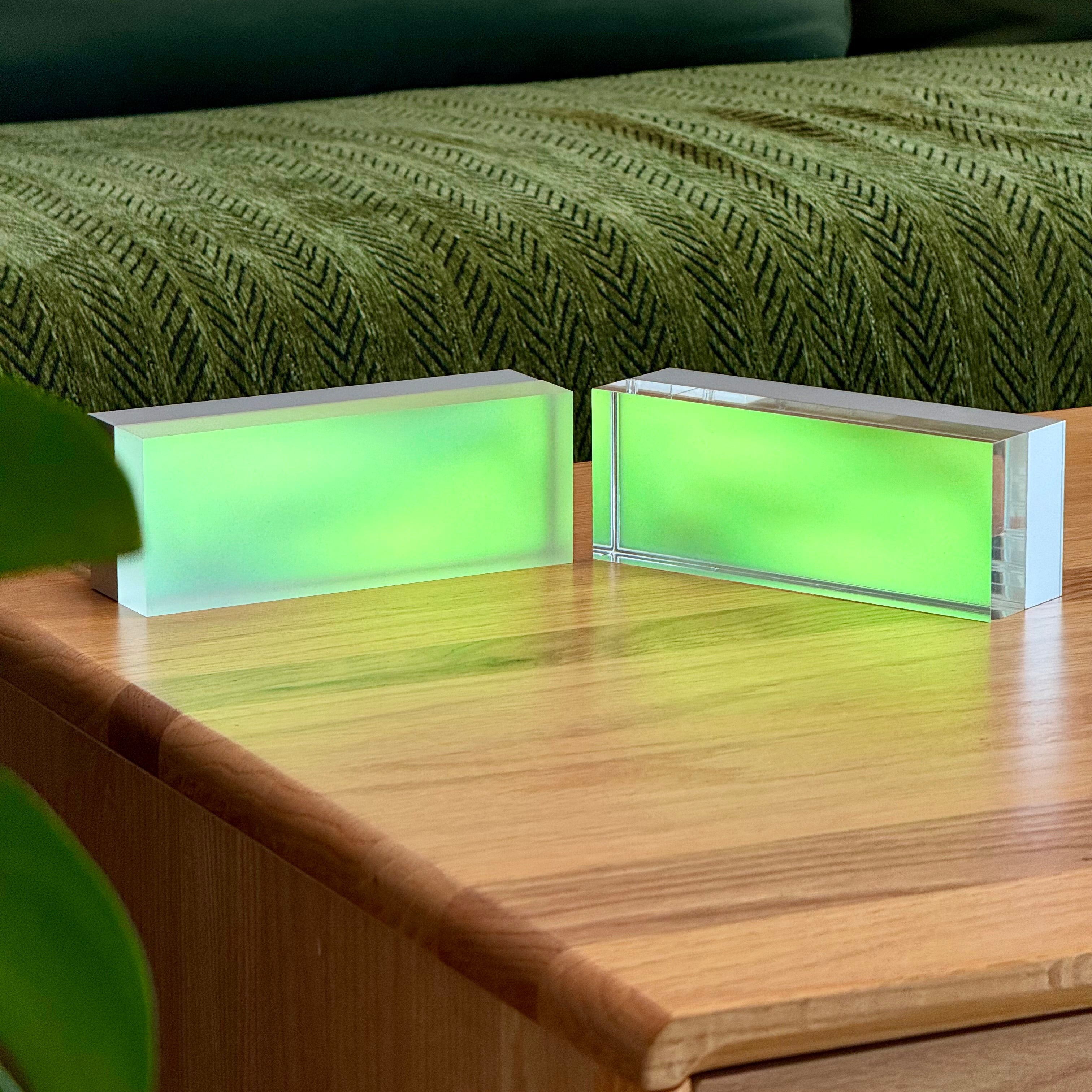 Neon Crystal Cube Ambient Light