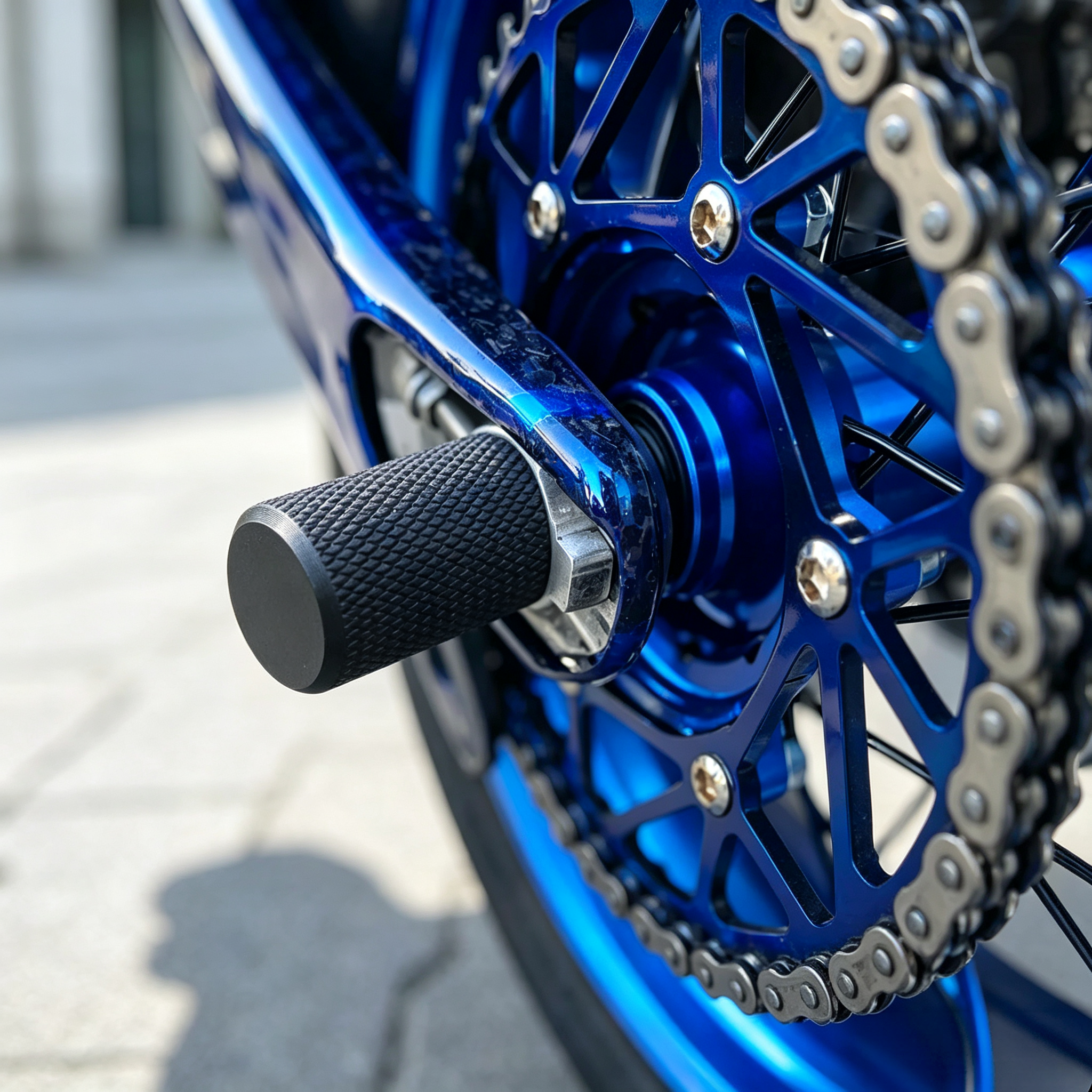 Axle Sliders – Crash Protection for Off-Road & Supermoto, Front & Rear, Direct Fit