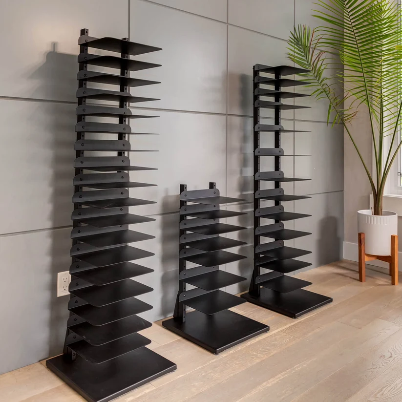Board game storage tower detail and display