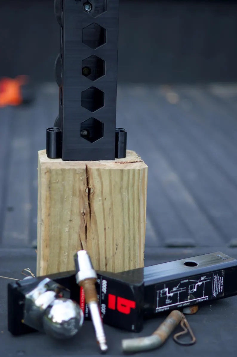 STOP DROPPING & LOSING HITCH PINS Magnetic Holder Keeps Your Pin Secure & Within Reach.