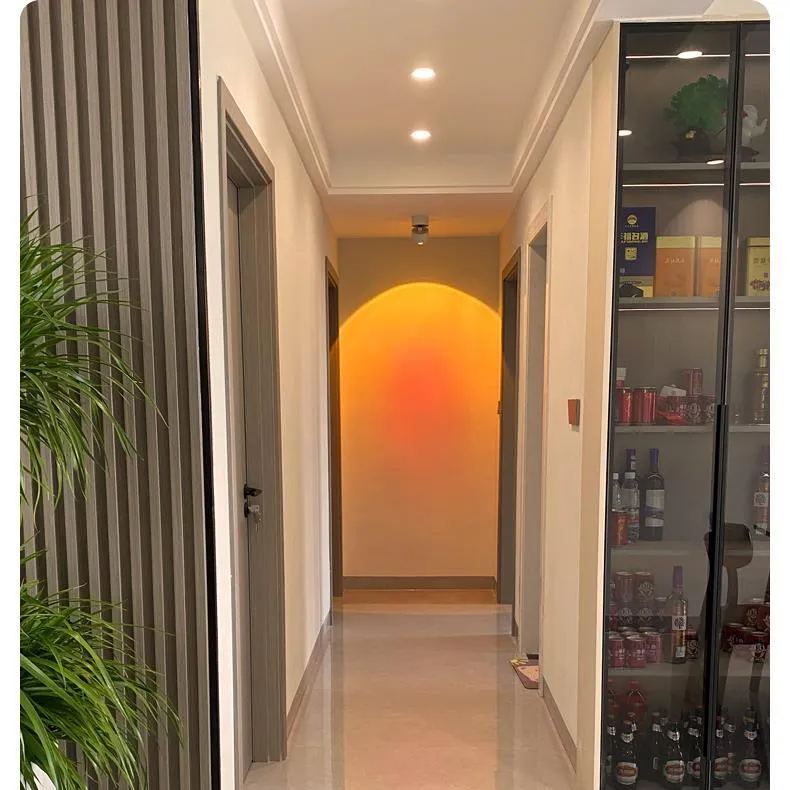 Sunset Wall Washer Light – Adjustable LED Spot Lamp for Living Room, Bedroom & Commercial Ambiance