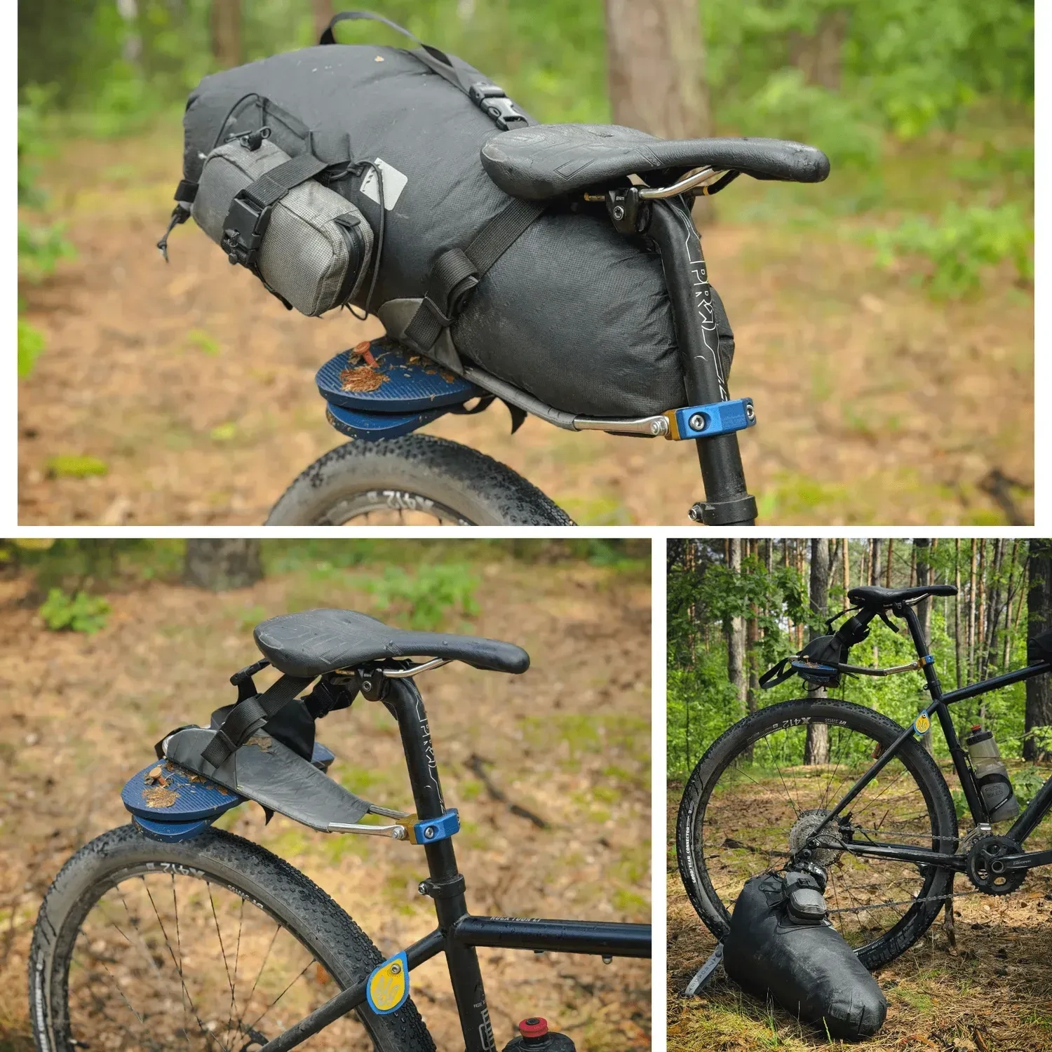  ROUGH TERRAIN? NO PROBLEM – Steel Rack, Ultra Fabric & Rock‑Solid Clamp