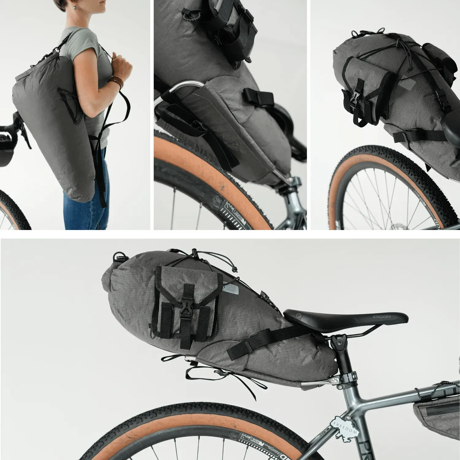  ROUGH TERRAIN? NO PROBLEM – Steel Rack, Ultra Fabric & Rock‑Solid Clamp