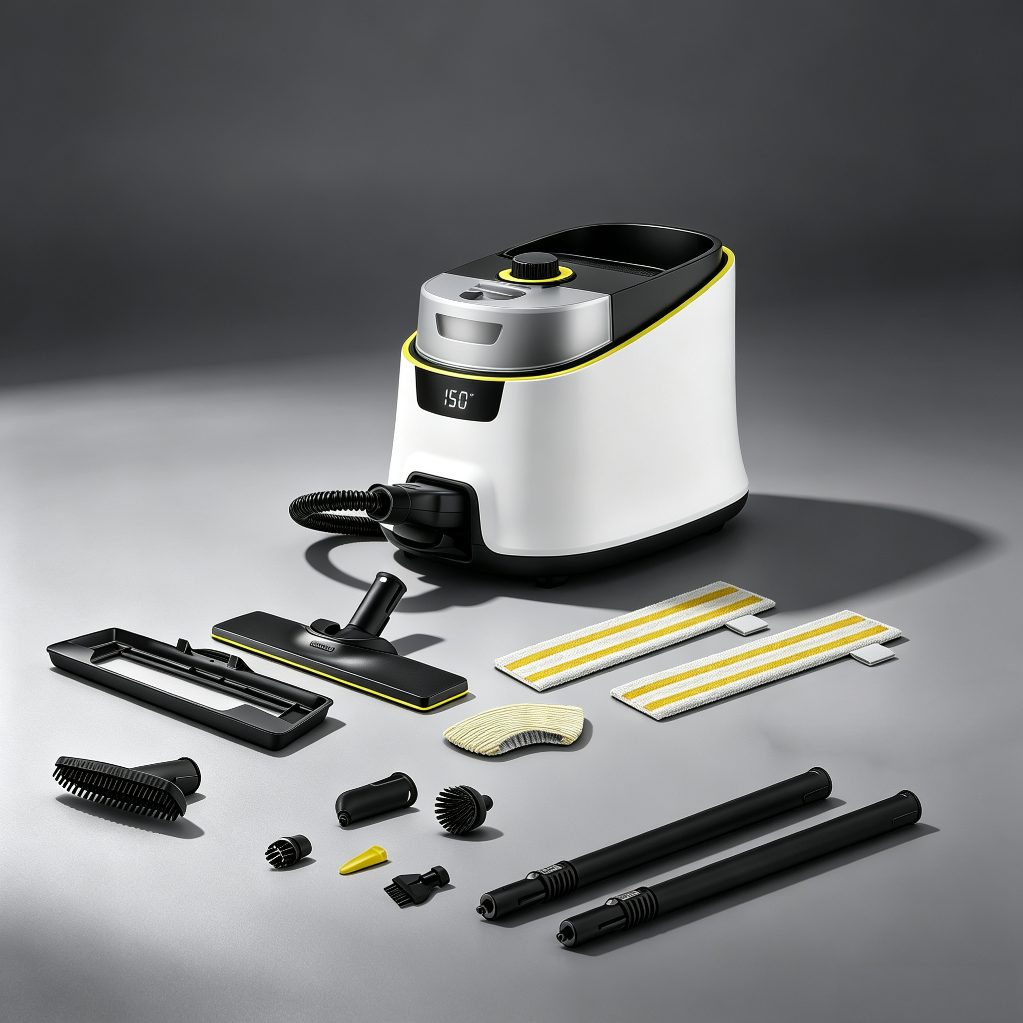 Professional Steam Cleaner – 150°C Steam, 4 Bar Pressure, Kills 99.9% of Bacteria, Chemical-Free