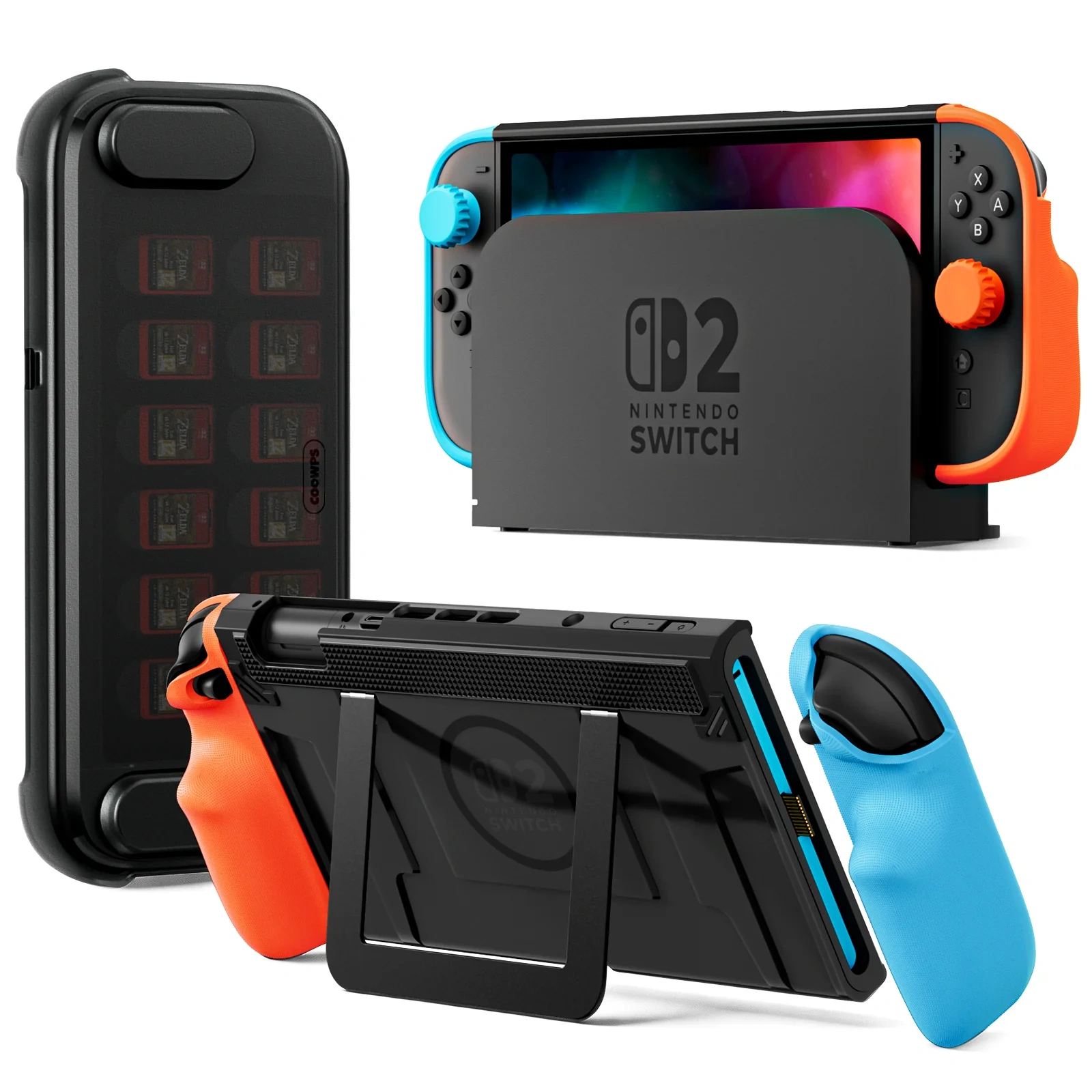 Dockable Split Gaming Console Protective Case