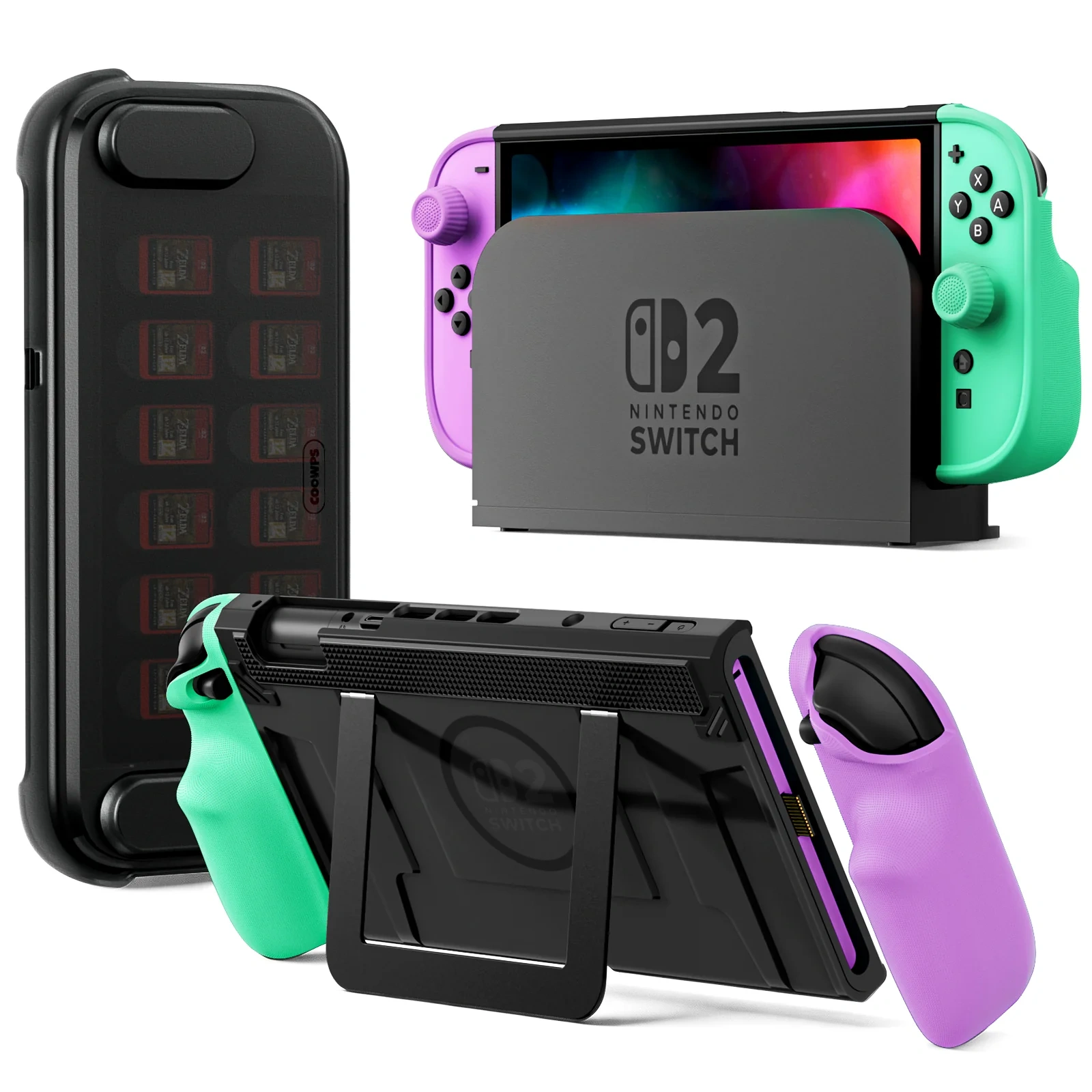 Dockable Split Gaming Console Protective Case