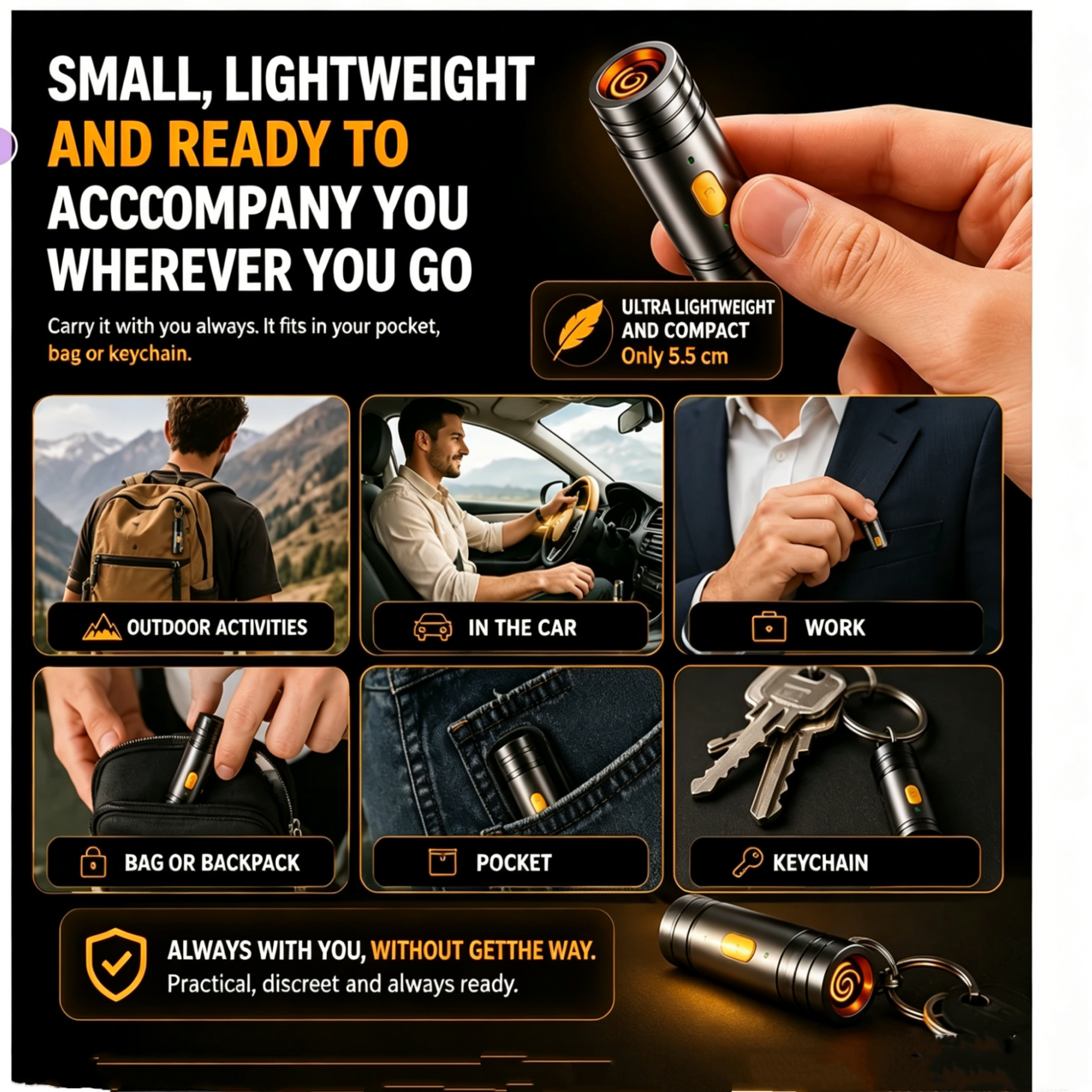 Portable Type-C Electric Igniter