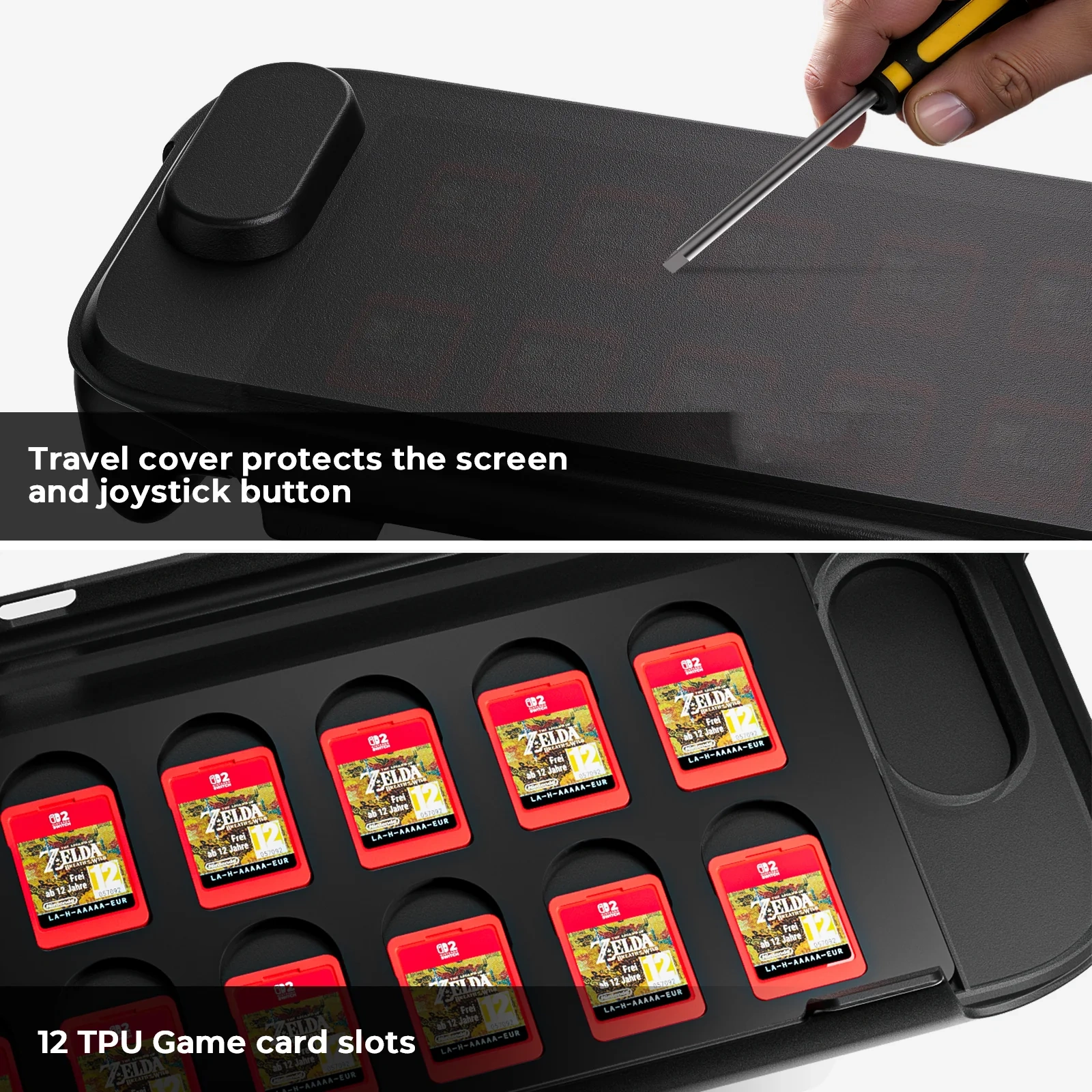 Dockable Split Gaming Console Protective Case