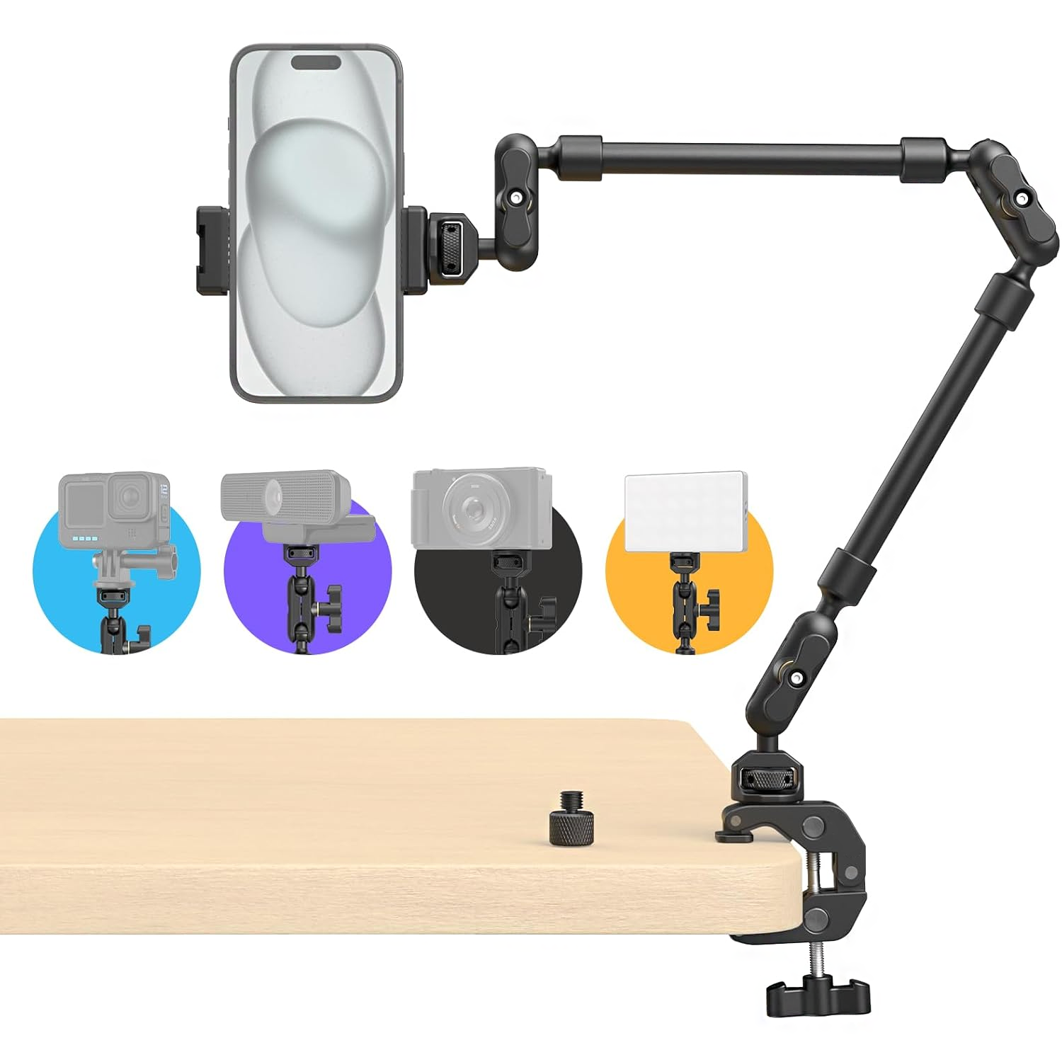 Flexible Desktop Camera Mount