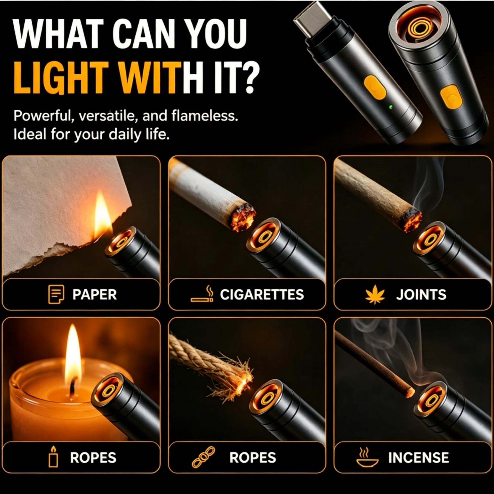 Portable Type-C Electric Igniter