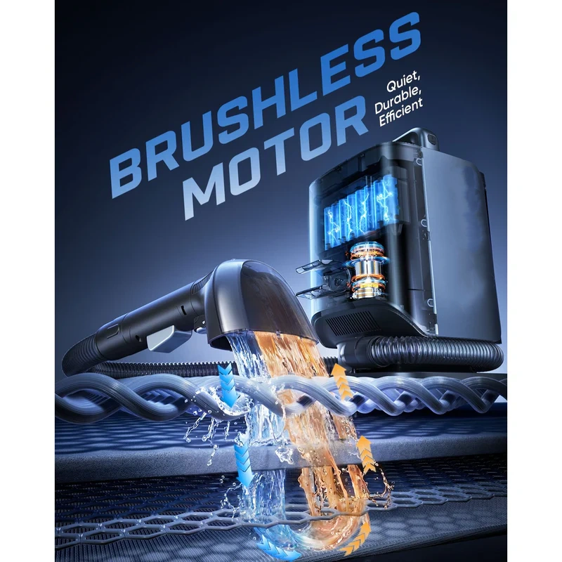 Cordless Portable Carpet & Upholstery Cleaner