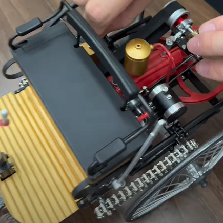 DIY Vintage Metal Tricycle Model Kit