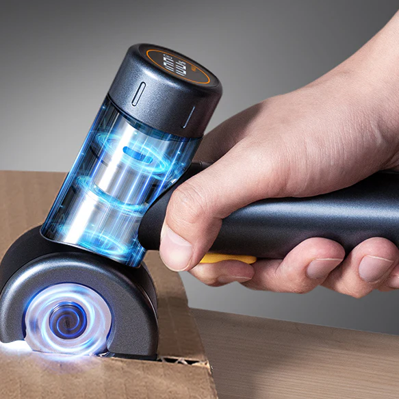 Cordless Electric Cutting Scissors with LED Display
