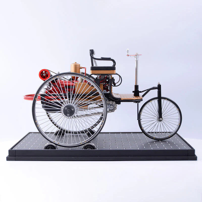 DIY Vintage Metal Tricycle Model Kit