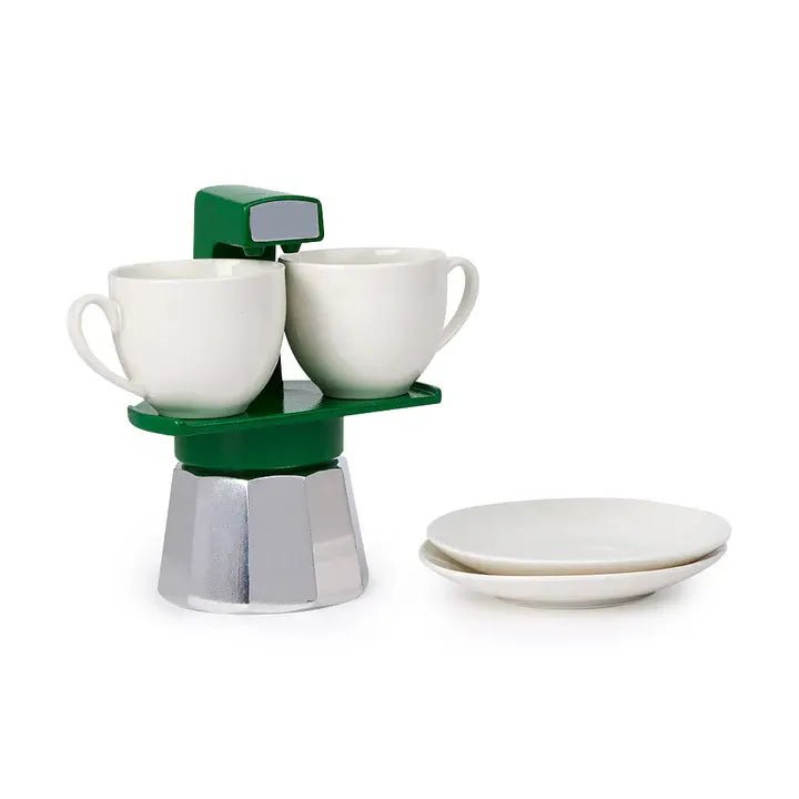 Dual Cup Italian Stove Top Espresso Maker Set