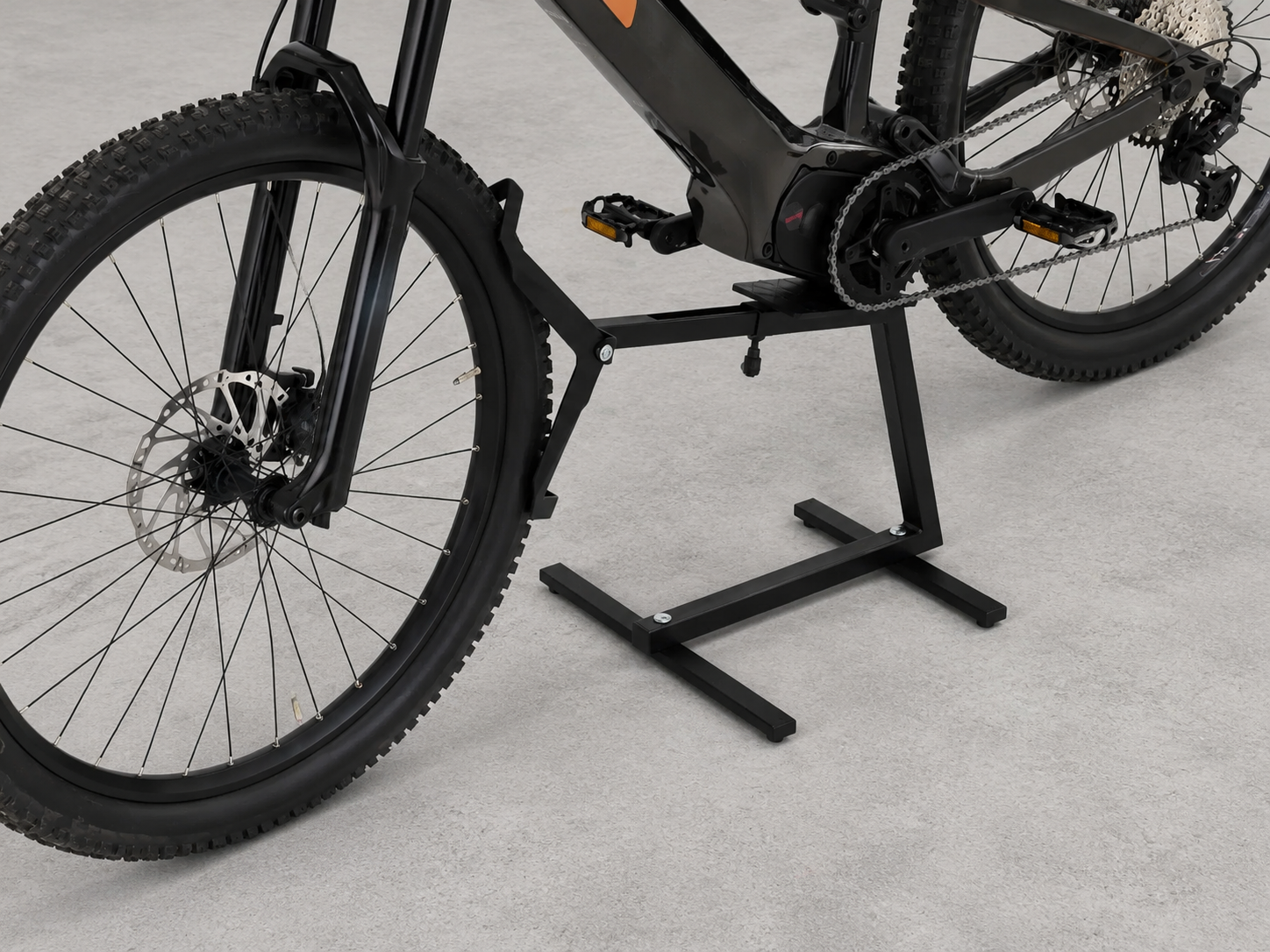Universal Bicycle Parking Stand with Maintenance Support