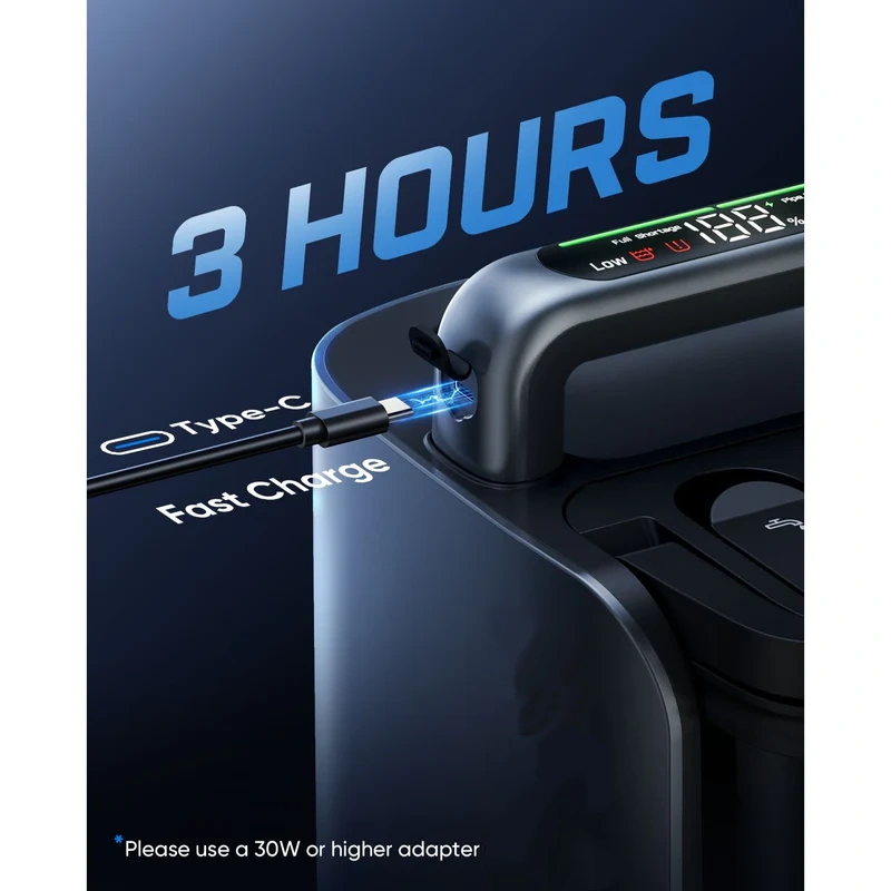 Cordless Portable Carpet & Upholstery Cleaner