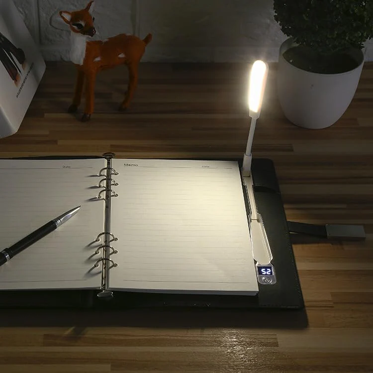 Smart Wireless Charging Notebook Organizer