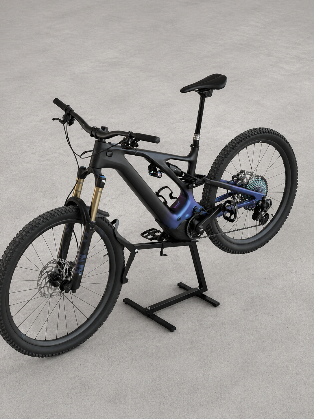 Universal Bicycle Parking Stand with Maintenance Support