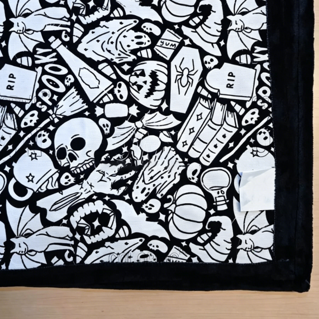 Creative Colorable Cotton Canvas Blanket
