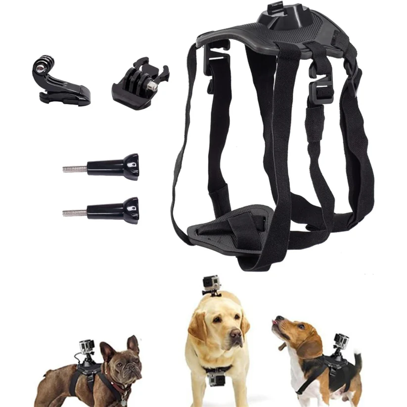 Adjustable Dog Camera Harness Mount