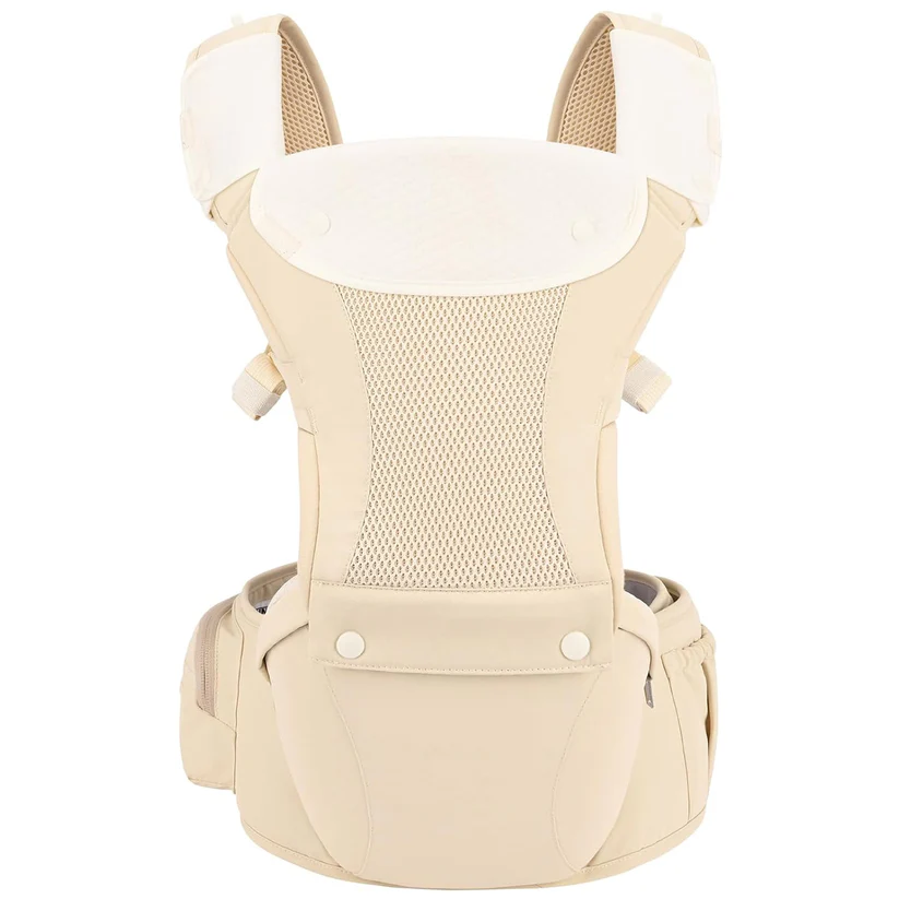 Baby Carrier with Hip Seat – All-Position Breathable Mesh