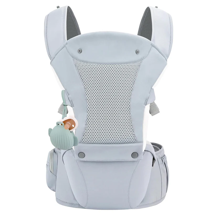 Baby Carrier with Hip Seat – All-Position Breathable Mesh