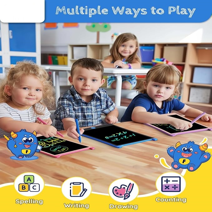 LCD Writing Tablet Set