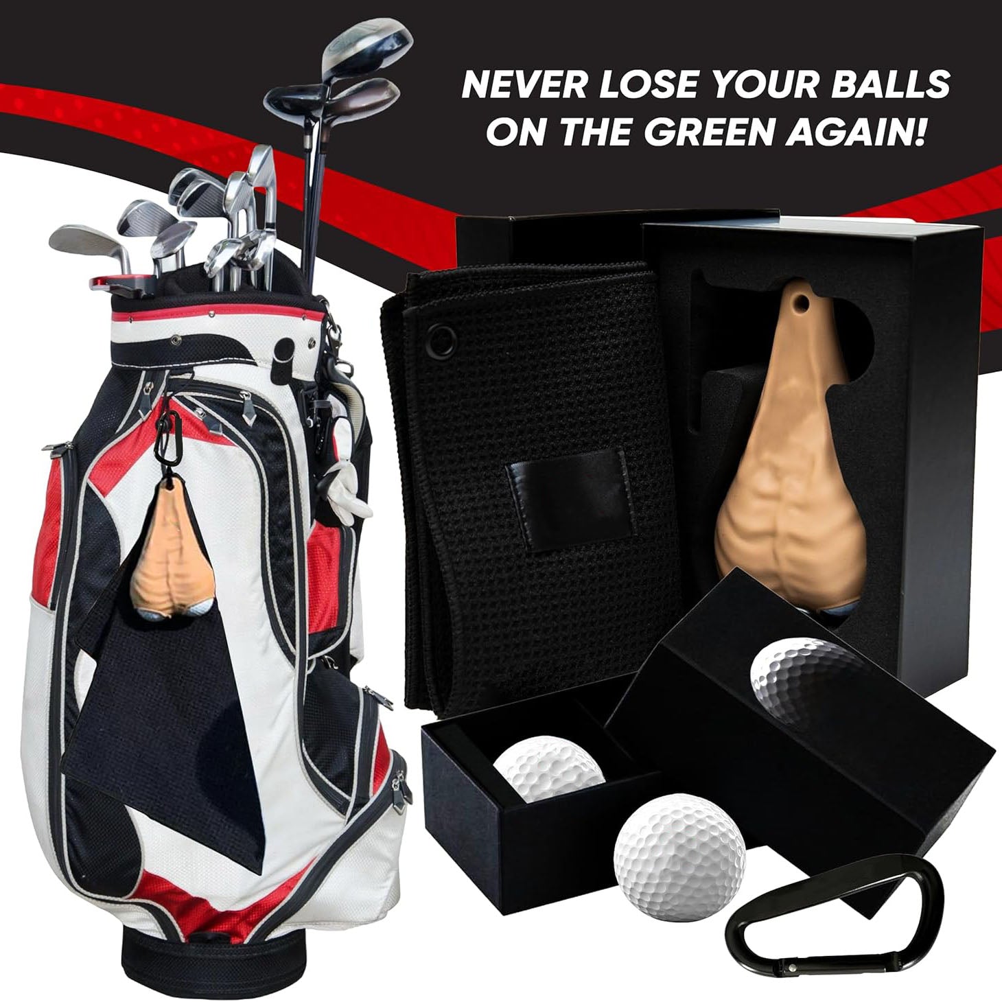 Golf Ball Holder Clip – Dual Ball Ready Accessory