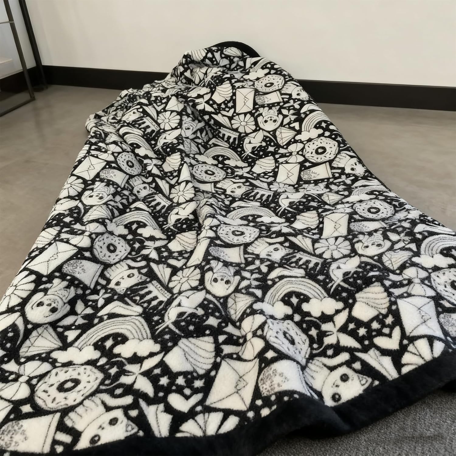 Creative Colorable Cotton Canvas Blanket