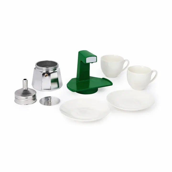 Dual Cup Italian Stove Top Espresso Maker Set