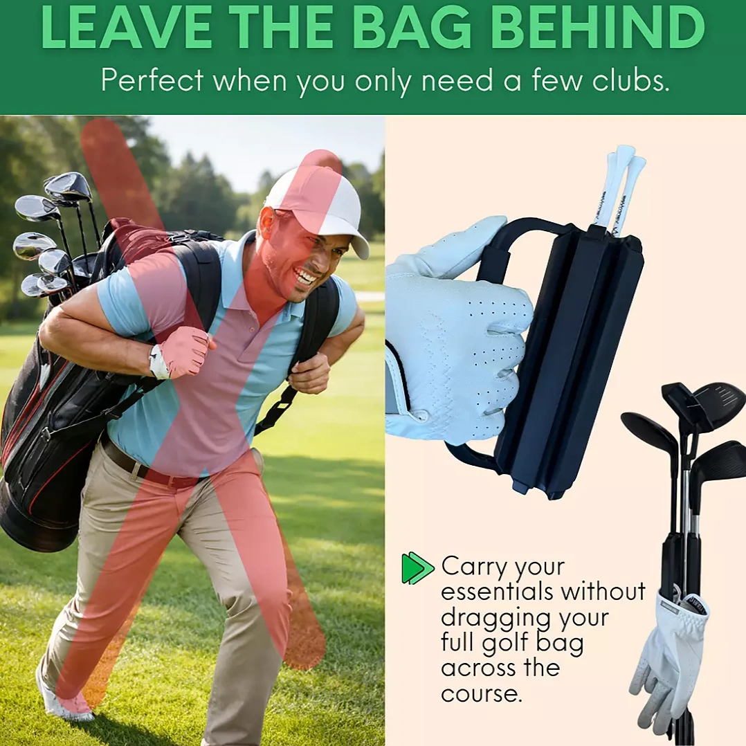 Portable Golf Club Caddy Carrier