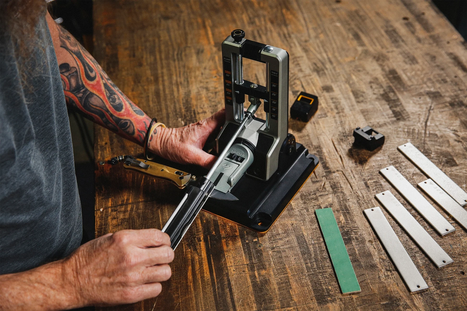 Professional Precision Adjustable Knife Sharpener
