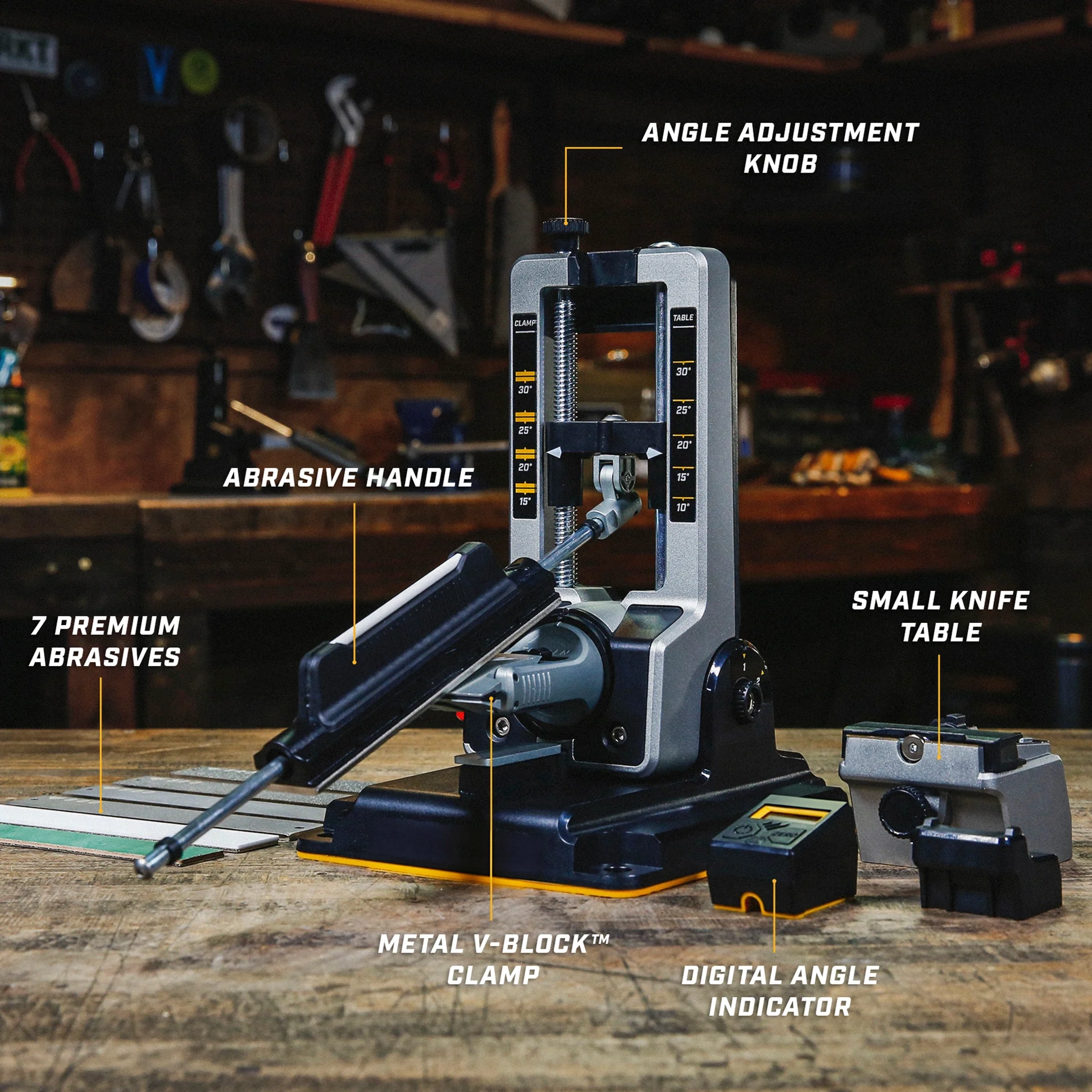 Professional Precision Adjustable Knife Sharpener