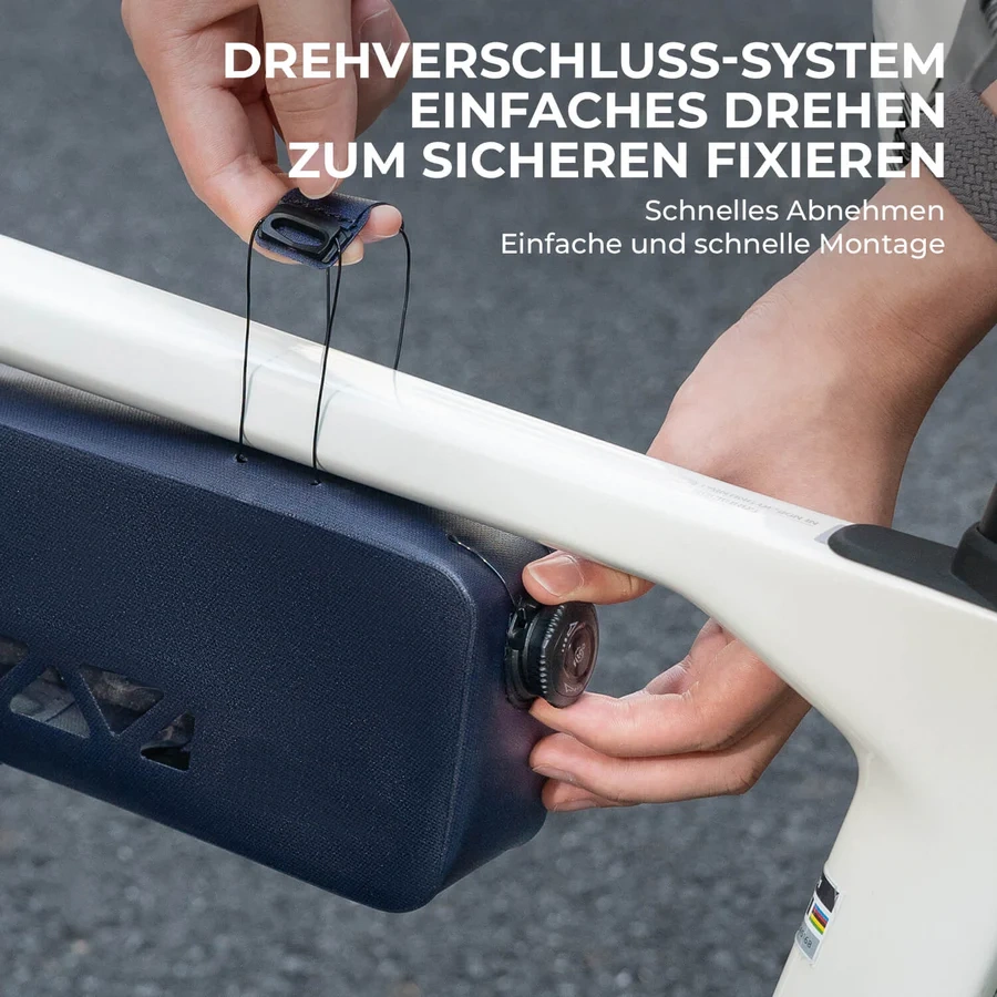 1.7L Waterproof Bike Frame Bag