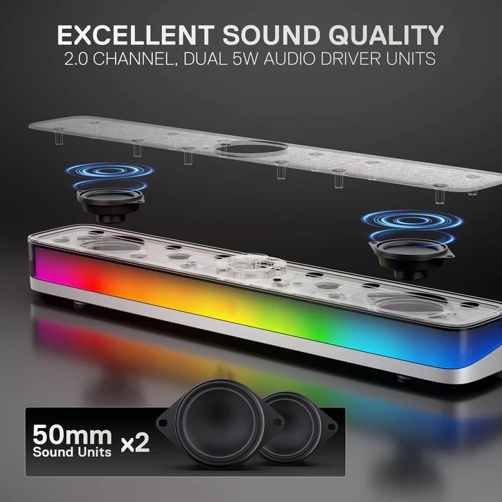 RGB Desktop Soundbar