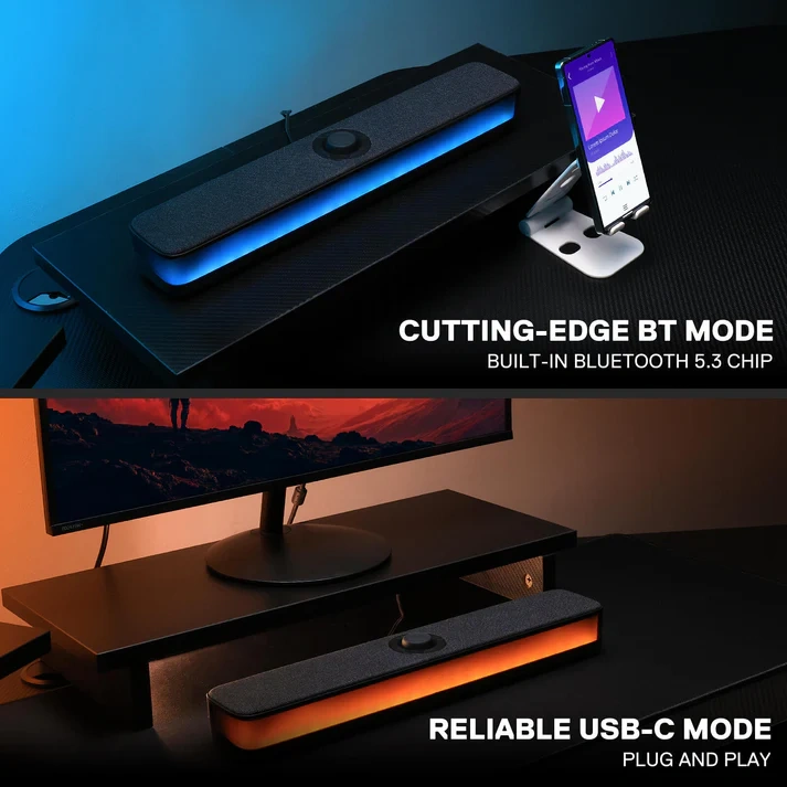 RGB Desktop Soundbar