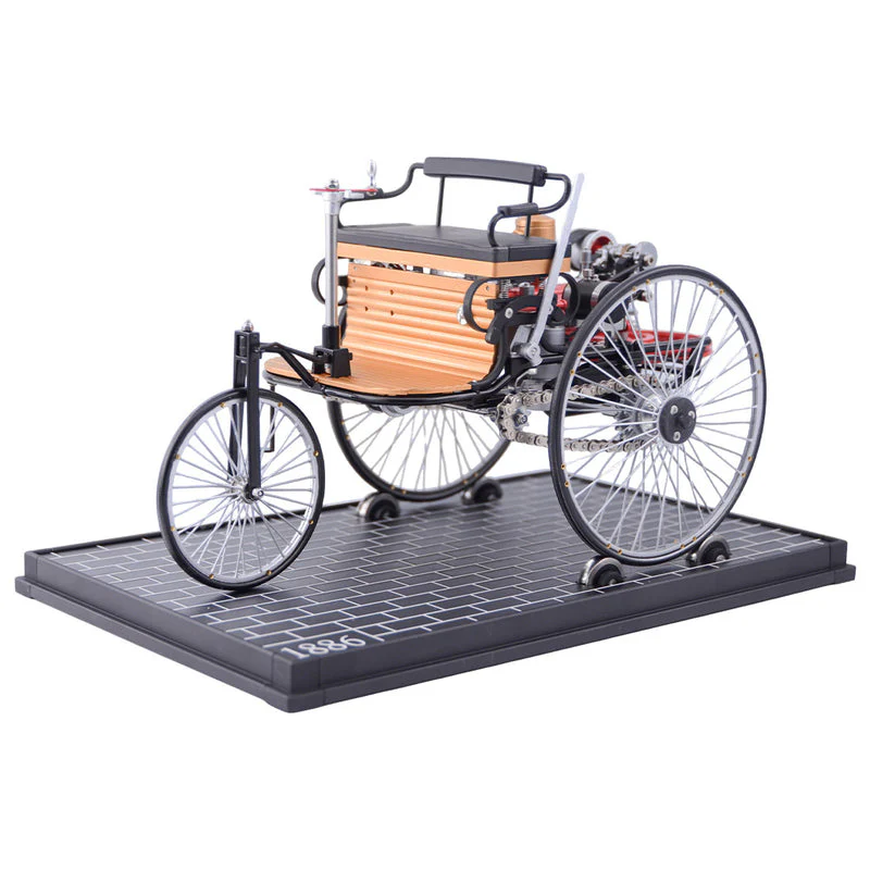 DIY Vintage Metal Tricycle Model Kit