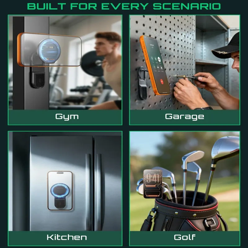 Magnetic Golf Cart Phone Mount